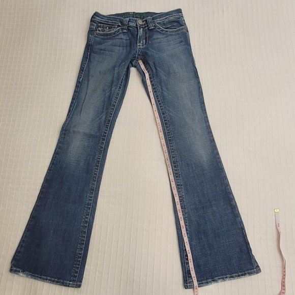 Plastic by Gly low waist jeans. Size 5 - Picture 2 of 11
